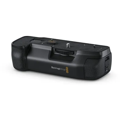 Produktbild von Blackmagic Design CINECAMPOCHDXBT2, Batteriegriff für Digitalkamera, Blackmagic, Pocket Cinema Camera 6K Pro, Schwarz
