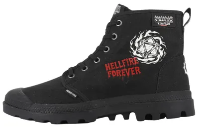 Produktbild von Palladium Damen High Sneaker Pampa Hellfire Stranger Things High Top 74496-001-M Schwarz