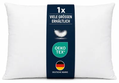 Image de Coussin de remplissage - Inlet avec plume / remplissage polyester 30 x 50 cm Coussin de plumes