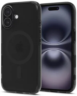 Obrázok produktu pre Spigen Ultra Hybrid T (MagFit), Ochranný obal, Apple, iPhone 16, 15,5 cm (6.1"), Čierna