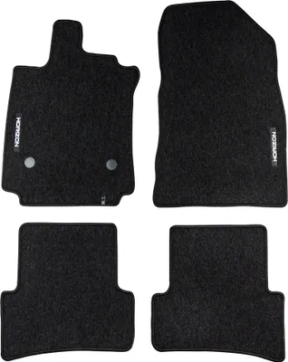 Image de Tapis de Sol de Voiture pour Renault Clio IV 2012-2020 Velours Durable Noir 4Pcs