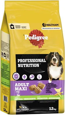 Zdjęcie produktu dla Pedigree 12kg Professional Nutrition Adult Maxi Poultry & Gem
