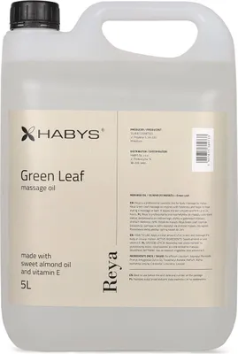 Obrázek produktu pro Náhradní masážní olej ZELENÉ LISTY 5000 ml