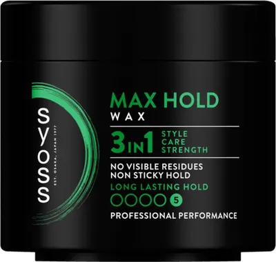 Immagine prodotto di SYOSS - Cera per capelli a tenuta massima - Cura - Styling a lunga durata - 150ml - 1 pezzo