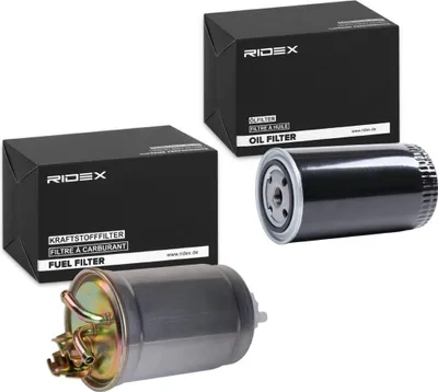 Produktbild von RIDEX Filterset Inspektionspaket Filtersatz für VW Transporter IV Bus (70B, 70C, 7DB, 7DK, 70J, 70K, 7DC, 7DJ) GOLF III (1H1) SHARAN (7M8, 7M9, 7M6)