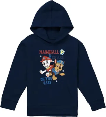 Produktbild von Paw Patrol - "Ruff Ruff Rescue" Hoodie zum Überziehen für Kinder, meliert TV22574 (152-158) (Marine)