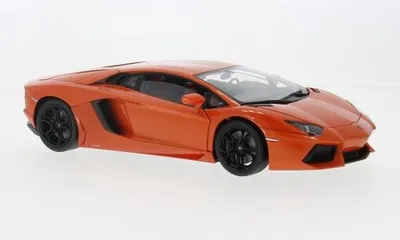 Produktbild von Welly WEL18041or - 1/18 / Lamborghini Aventador LP 700-4, orange - Neu