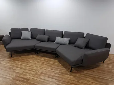 Immagine prodotto di Ecksofa L-Form Wohnlandschaft Sofa Couch Polster Sofas Garnitur Ledersofa Couchen