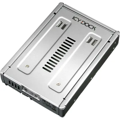 Produktbild von Icy Dock MB982SP-1S, SECC, Silber, FCC, CE, WEEE, 101,6 mm, 146,5 mm, 25,4 mm