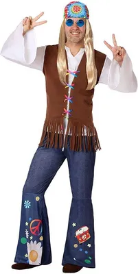 Immagine prodotto di Costume hippie Atosa multicolore XS-S multicolore XS-S