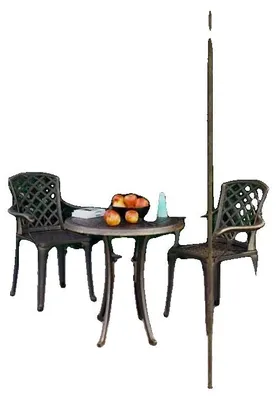 Obrázok produktu pre Pergola, vintage dizajn, robustná oceľová konštrukcia, hnedá farba