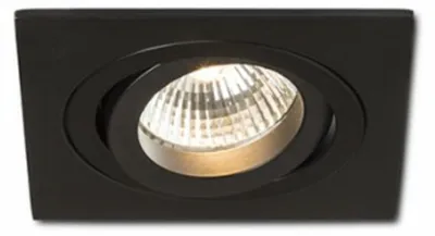 Image de RED - DESIGN RENDL RENDL PASADENA GU10 SQ I Luminaire encastré noir 230 V GU10 50 W R12711