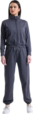 Produktbild von Jogginsanzug Freizeitanzug Sportanzug Royyen 953 Tainingsanzug-Set für Damen – GRAU / S