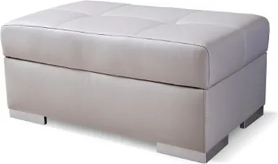 Produktbild von XXL Fußhocker Club Lounge Hocker Leder Textil Ottoman Designer Pufa Ottomane Neu