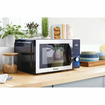 Produktbild von Candy ESSENZA CMCA29EDLB, Arbeitsplatte, Kombi-Mikrowelle, 29 l, 1000 W, Eingebautes Display, Tasten, Drehregler