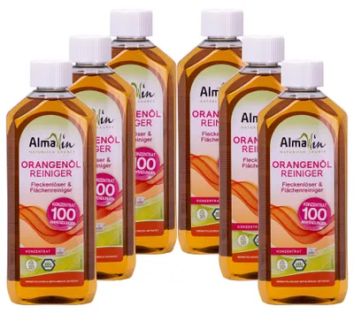 Productafbeelding van Oranjenolreiniger 500ml x6 Concentraat – Natuurlijk, Krachtig, Zuinig