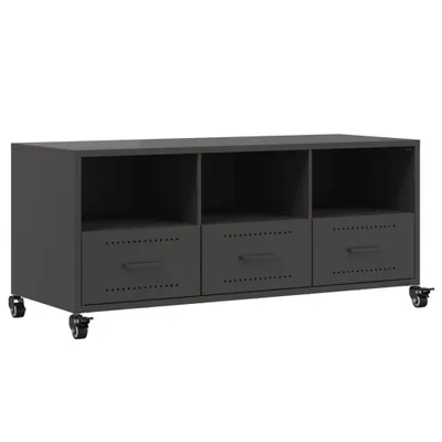 Obrázek produktu pro vidaXL TV skříňka černá 100,5x39x43,5 cm ocelová