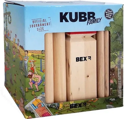 Obrázok produktu pre Bex Kubb Semi-Pro Základný Kôň z Brezového Dreva - Červený Kráľ