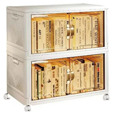 Produktbild von Stapelbare Aufbewahrungsboxen mit Deckel für Ordnung