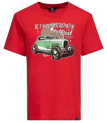 Produktbild von King Kerosin T-Shirt - Hot Rod Service Rot L