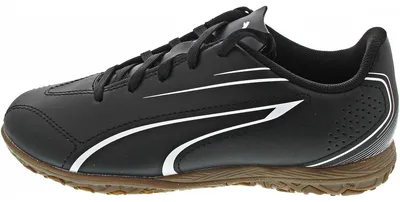 Produktbild von Puma Vitoria IT JR Sportschuhe Jungenn Trainingsschuhe Hallenschuh Schwarz Sport, Schuhgröße:34 EU