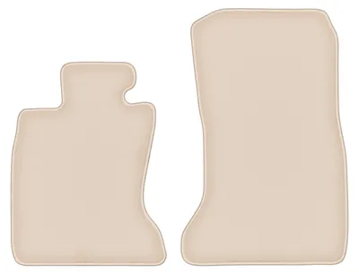 Produktbild von DURBAN Beige Velours-Fußmatten vorne für BMW 7 F02 Limousine (2008-2015)