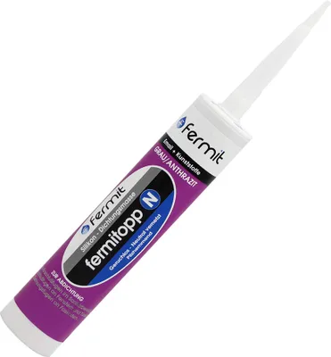 Produktbild von Fermitopp N Tube| Fermit| 280 ml Kartusche| grau-anthrazit