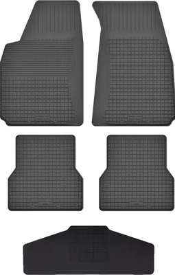 Produktbild von Gummi Fußmatten Set Für: Mazda Demio (1996-2003) Gummimatten Schwarz