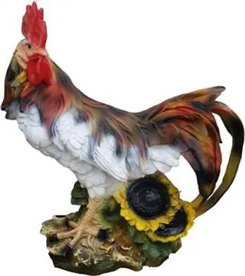 Produktbild von Deko Figuren Henne aus Kunststoff  Osterdeko Huhn Garten Figur Höhe 50 cm Neu