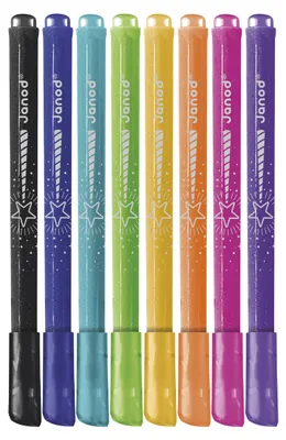Produktbild von Glitzerfilzstifte Janod 8er Set abwaschbar für Kinder ab 3 Jahren, hohe