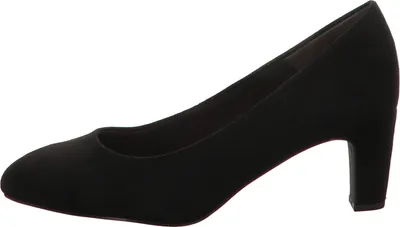 Produktbild von Tamaris Damen Pumps klassisch rund Blockabsatz 1-22418-20, Größe:38 EU, Farbe:Schwarz
