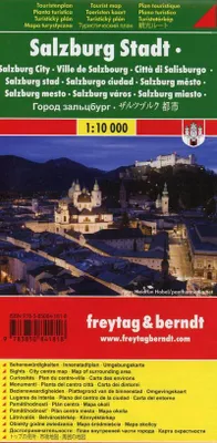 Obrázek produktu pro Salcburk 1 : 10000 Turistická mapa