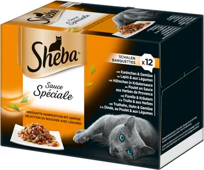 Produktbild von Sheba Schale 12x 85g - Sauce Spéciale