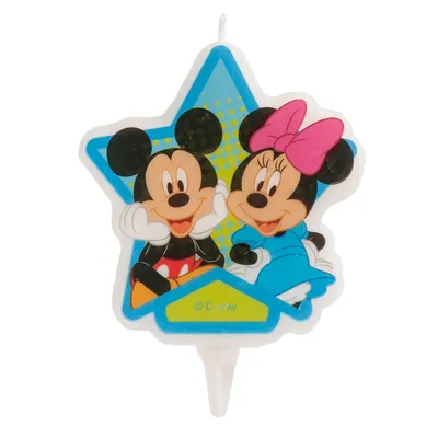 Produktbild von Tortenkerze Mickey und Minnie 7,5cm