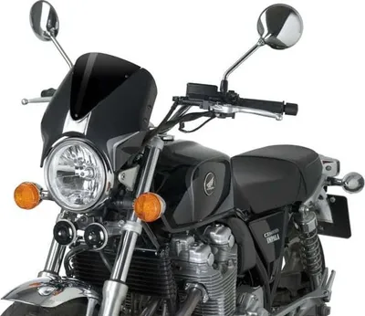 Produktbild von PUIG 7593N Retrovision  passend fuer HONDA CB1100 Schwarz