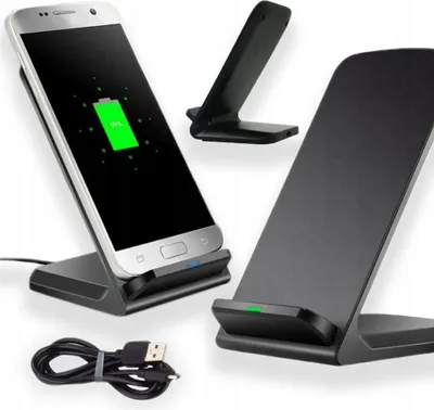 Immagine prodotto di Caricabatterie wireless a induzione per telefono Quick Charge 15W