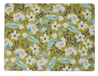 Imagen del producto de Mars & More: Mantel individual "Marie", diseño de flores, 30x40 cm (juego de 4)