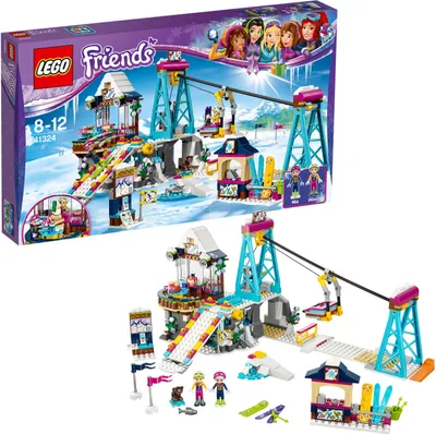 Obrázok produktu pre LEGO Friends Snow Resort Ski Lift, Stavebnica, 8 rok / roky, 585 kusov, 780 g