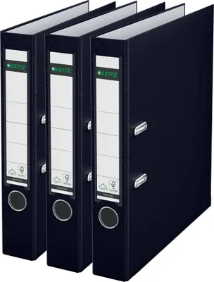 Immagine prodotto di 3 Leitz Ordner A4 52 Mm Pp Schwarz