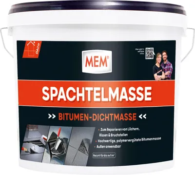 Produktbild von MEM Bitumen Spachtelmasse 7 kg