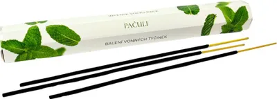 Zdjęcie produktu dla ARÔME Pałeczki zapachowe 20 szt. w sześciokątnym opakowaniu, paczula