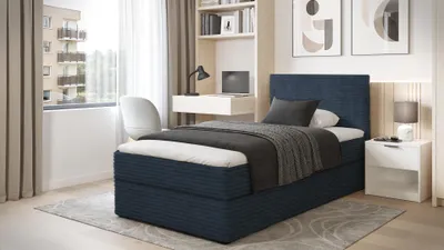 Produktbild von Einzelbett 90x200 ORVEXA 2 - blau
