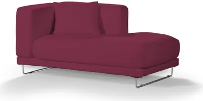 Produktbild von Dekoria Tylösand Recamiere rechts Sofabezug, pflaume , Bezug für Recamiere Tylösand rechts