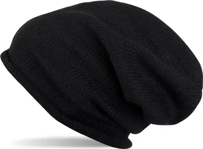 Produktbild von styleBREAKER warme Feinstrick Beanie Mütze in Unifarben, Strickmütze mit Rollrand, Wintermütze, Uni 04024063