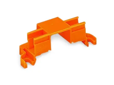 Produktbild von WAGO 243-112 Befestigungsadapter,für 4 Steckplätze,Serie 243,orange