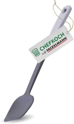 Produktbild von Chefkoch trifft Fackelmann Spitzlöffel aus Kunststoff hitzebeständig bis 270°C Kochlöffel für beschichtetes Kochgeschirr, ergonomisch & spülmaschinengeeignet