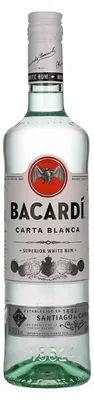 Image de Bacardi Carta Blanca Superior White Rum Puerto Rico | 37,5 % vol | 0,7 l