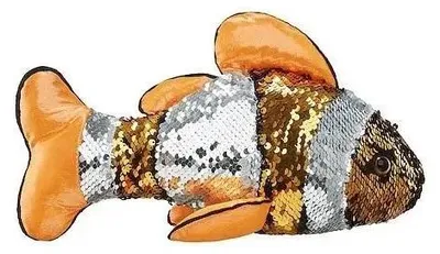 Immagine prodotto di Pesce di peluche con paillettes