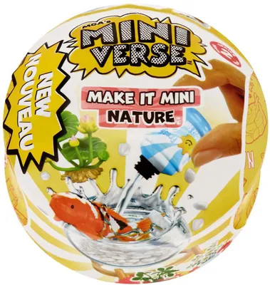 Obrázek produktu pro Miniverse Make It Mini Nature Series 2 in PDQ, 8 rok/roky, Vícebarevný, Plast