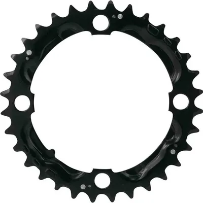 Produktbild von Kettenblatt 32 Zähne Cr-Mo,9s, schwarz